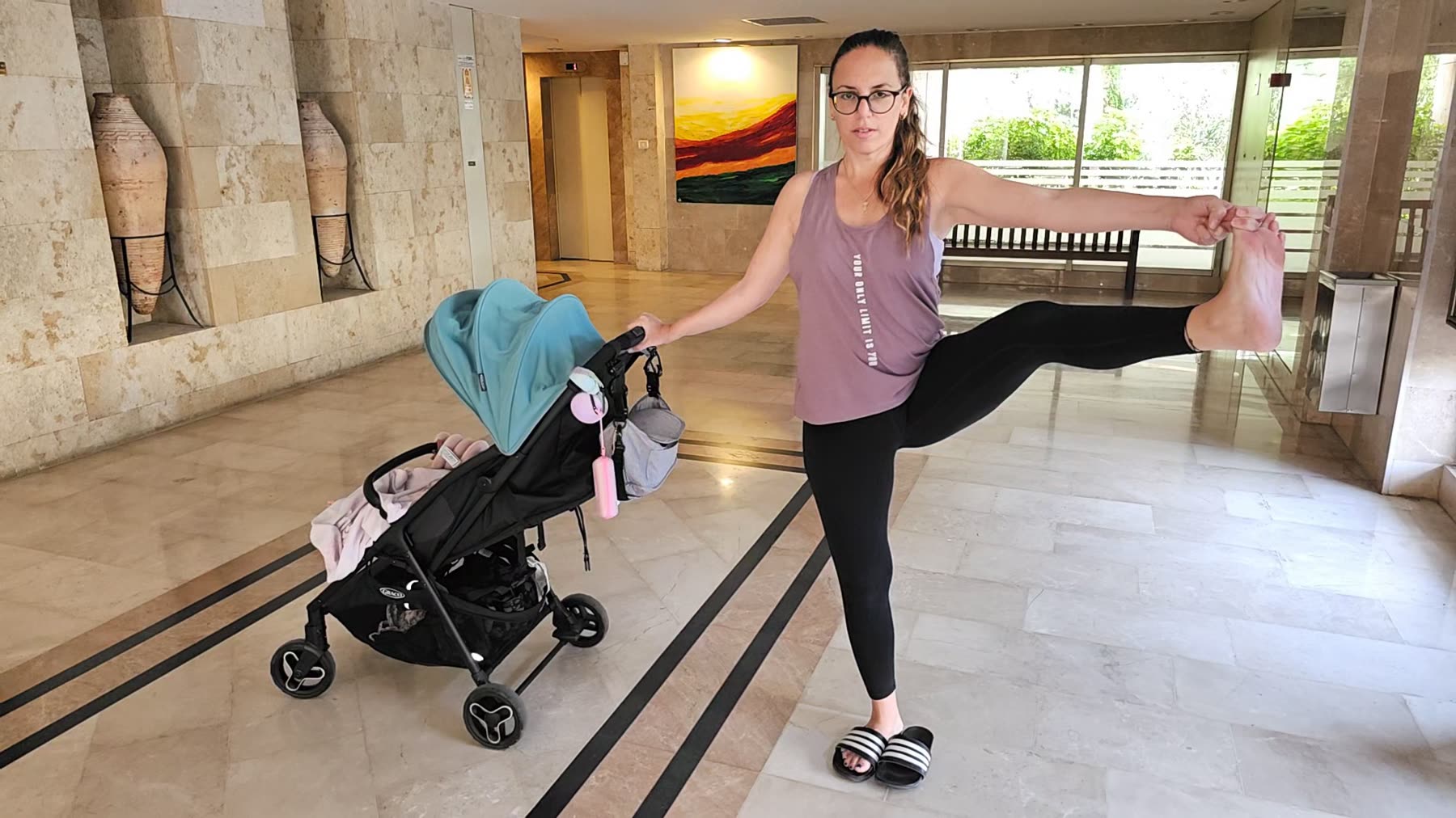 שיווי משקל ליד העגלה